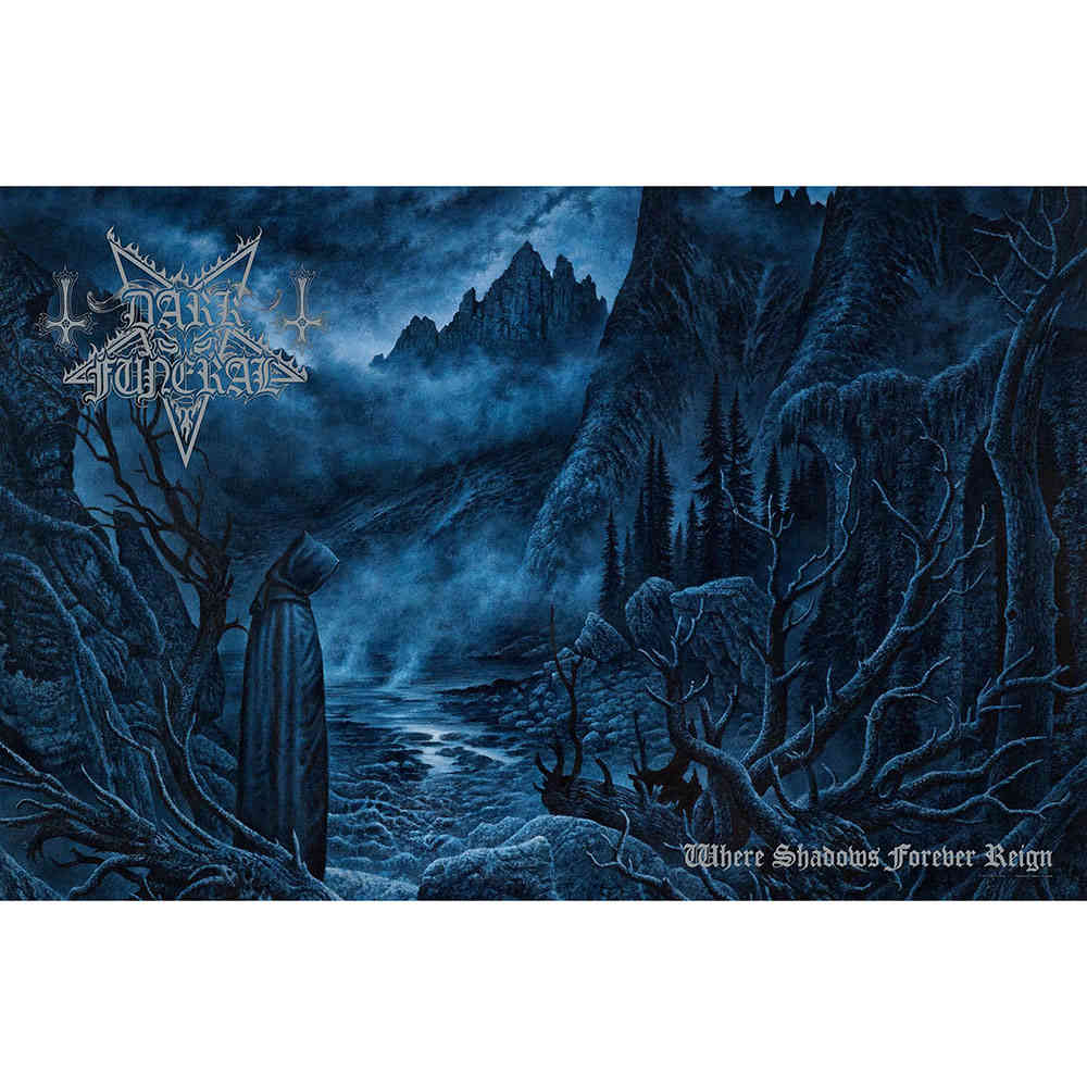 Dark Funeral - Where Shadows Forever Reign Textile Poster - Multicolore